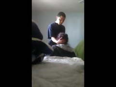 Lad films himself banging mates mum